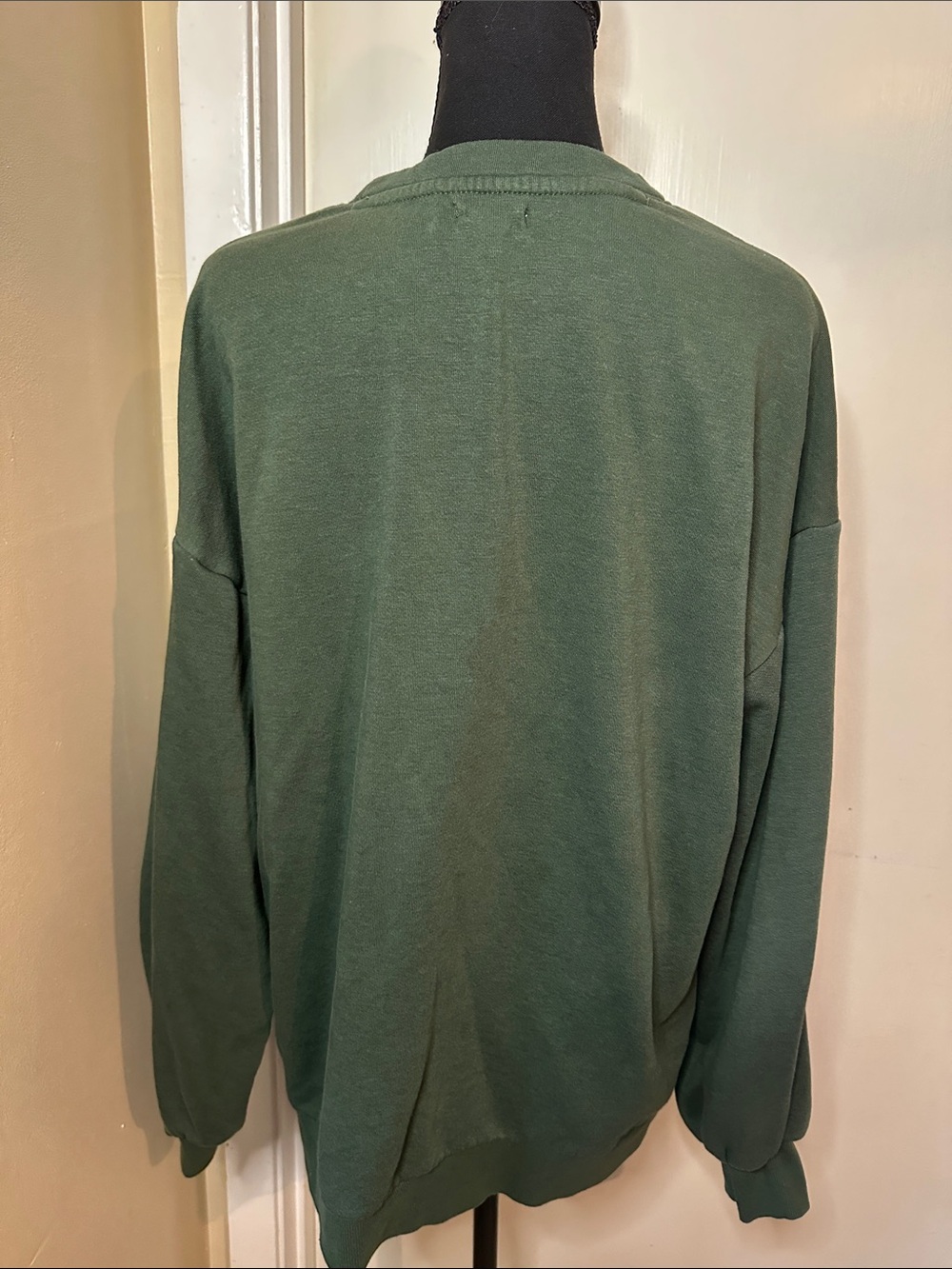 Pilcro Green Oversized Crewneck Sweatshirt M - Picture 4 of 6